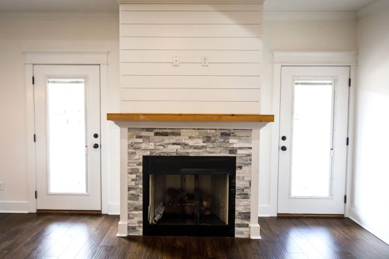 Stone Fireplace Finish
